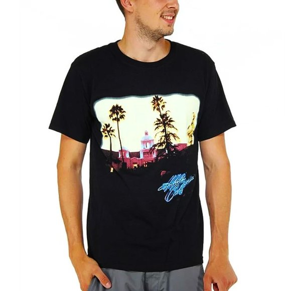 Eagles Hotel California rock Official T-Shirt XL NWT - Picture 1 of 2
